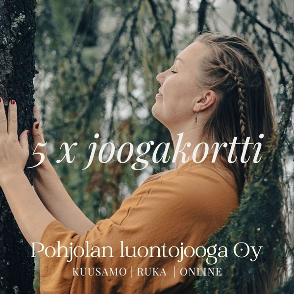 Product image of  5 x joogakortti, voimassa 3kk, Kuusamo