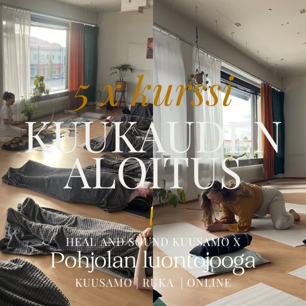 Product image of  "KUUKAUDEN ALOITUS" 5 x joogakurssi