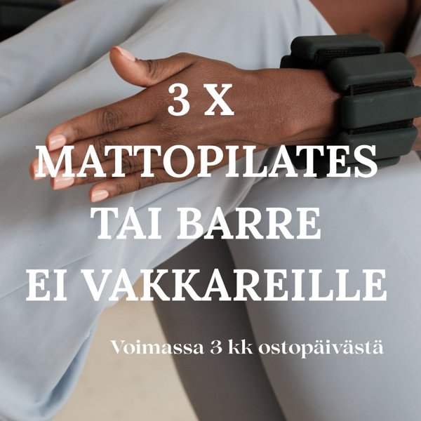 Product image of  I MATTOPILATES TAI BARRE I 3 x kortti