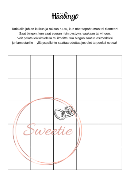 Product image of Hääbingo - Basic