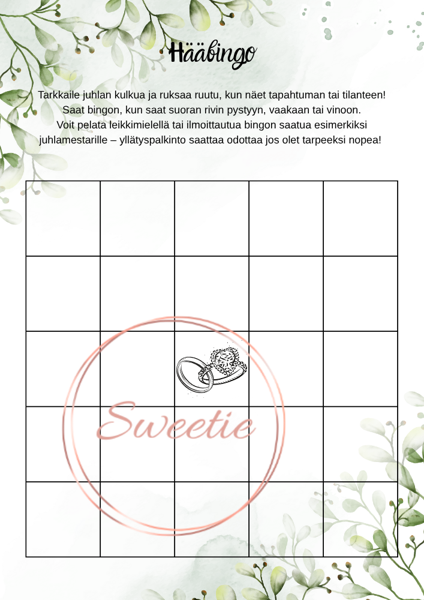 Product image of  Hääbingo - Luonto