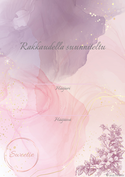 Product image of  Rakkaudella suunniteltu - Vaaleanpunainen uni