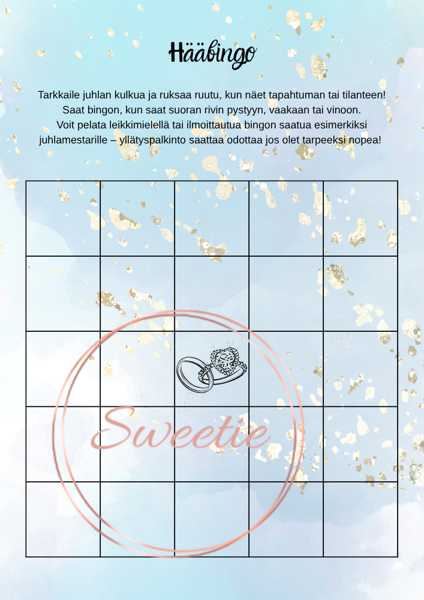Product image of  Hääbingo - Sinikulta