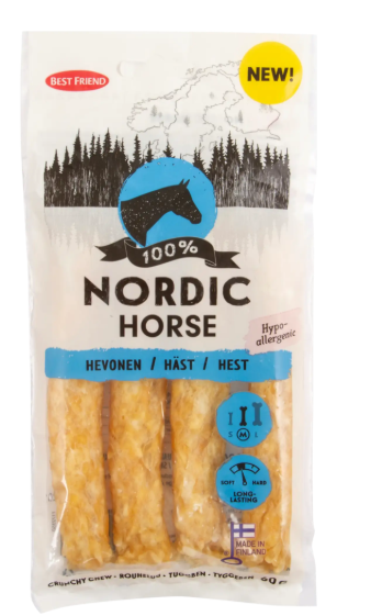 Product image of  BFG Nordic Hevonen Hypoallergenic rouheluu 4 kpl 60g