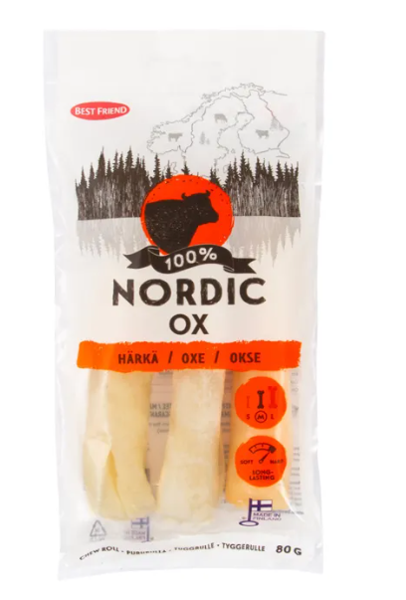 Product image of  Pohjoisen Nordic Härkäpururulla 12cm 3kpl 80g