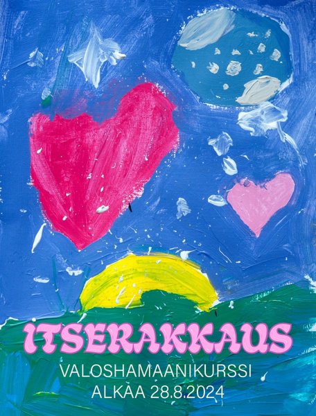 Product image of  Itserakkaus -valoshamaanikurssi Zoomissa