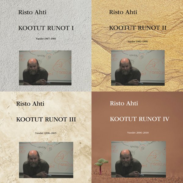 Product image of  Risto Ahti: Kootut runot I–IV