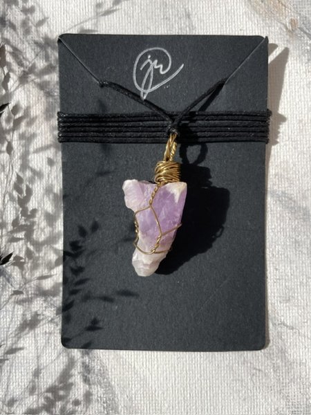 Product image of  Ametisti -kaulakoru, hiomaton