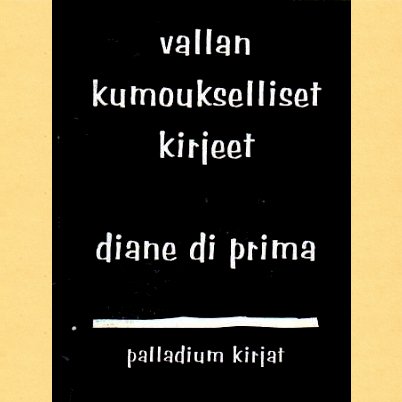 Product image of  Diane di Prima: Vallankumoukselliset kirjeet
