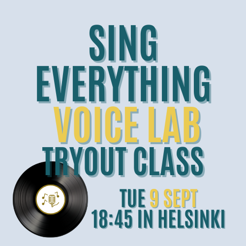 Product image of  Tryout Class for Sing Everything Voice Lab