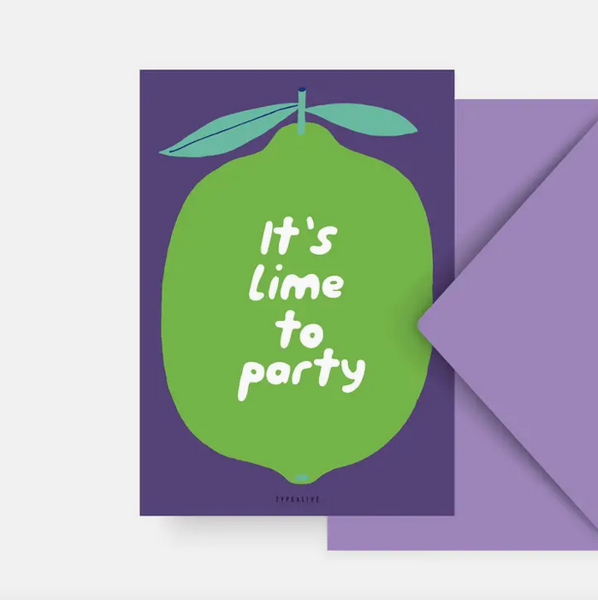 Product image of  Typealive - Lime To Party, A6