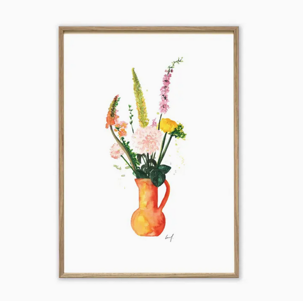 Product image of  Leo La Douce - Spring Bouquet Print, A4