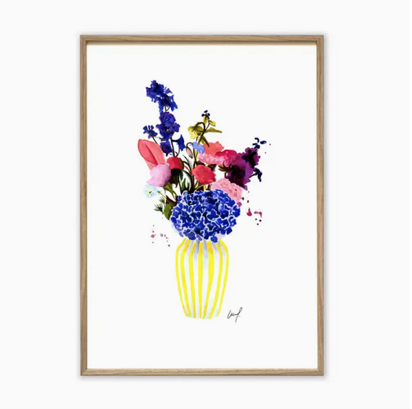 Product image of  Leo La Douce - Spring Flowers Bouquet Print, A4