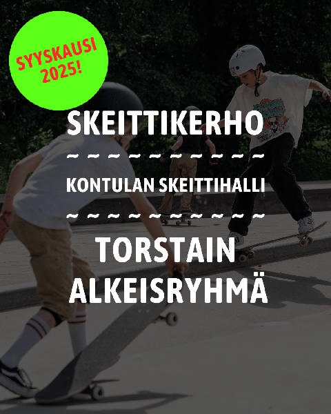 Product image of  Skeittikerho, torstain alkeisryhmä