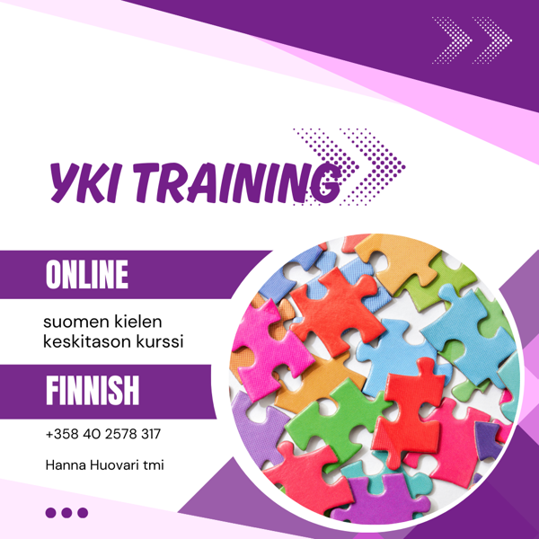 Product image of  Suomen kielen yki-valmennus verkossa