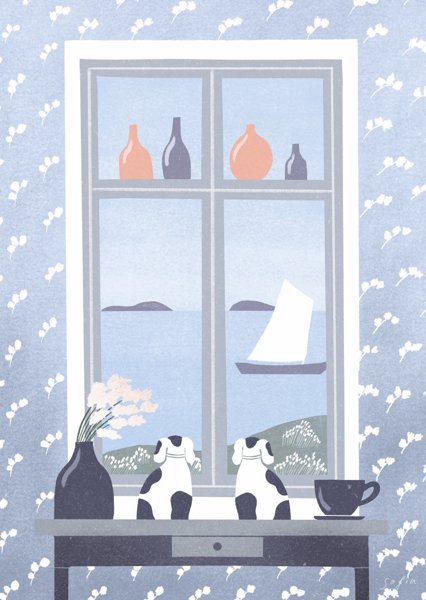 Product image of Postikortti "Au revoir"