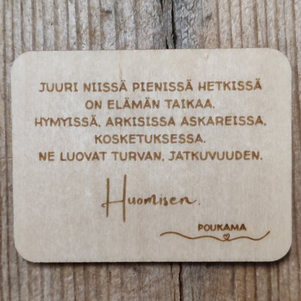 Product image of  Runomagneetti - Pienissä hetkissä