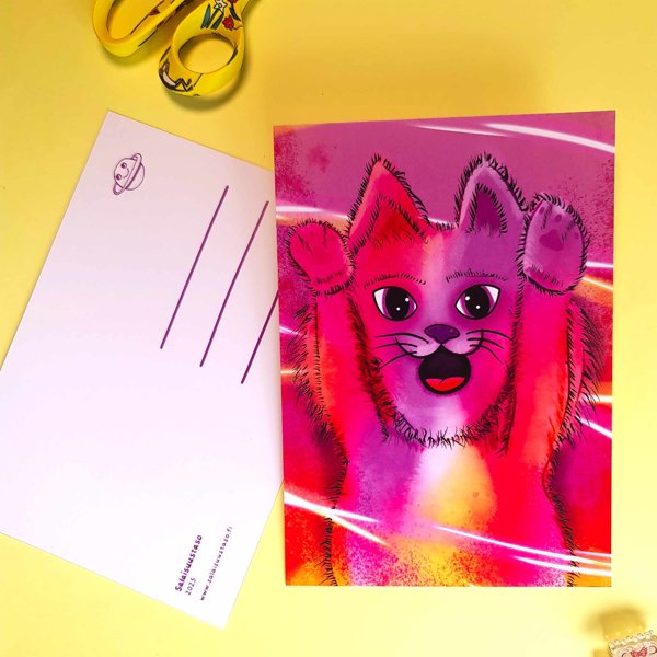 Product image of  Kissa -postikortti