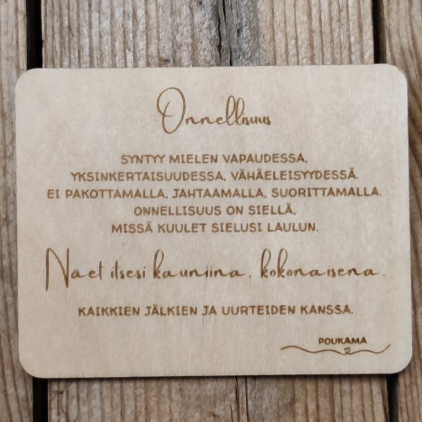 Product image of  Runomagneetti - Onnellisuus