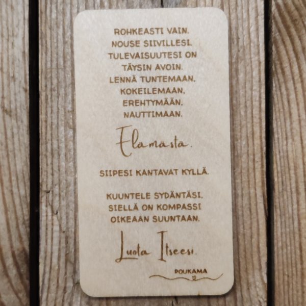 Product image of  Runomagneetti - Rohkeasti vain
