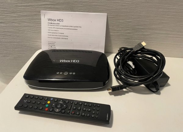 Product image of  WBOX HD3 – Digiboksi HD-kanaville