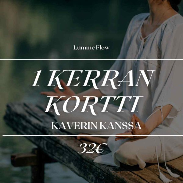 Product image of  1 x kerttakortti - KAVERILIPPU