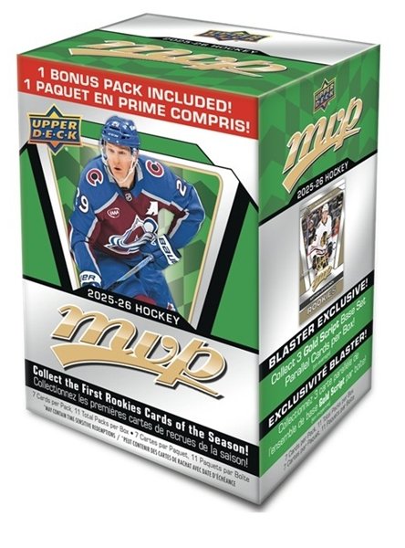Product image of 2025/26 Upper Deck MVP Hockey Blaster Box