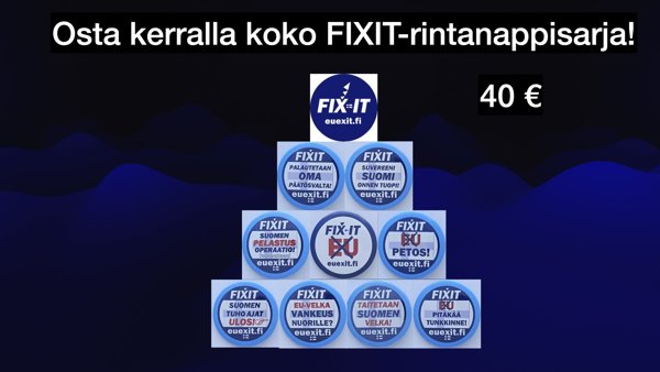 Product image of FIXIT Rintanappisarja, jossa kaikki 10 kpl