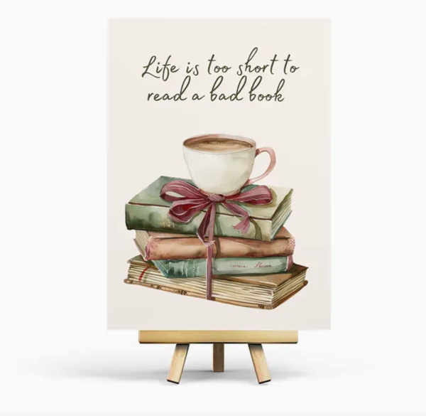 Product image of  Penpaling Paula - Life Is Too Short, kortti, A6