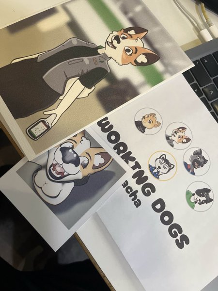 Product image of  Working dogs -gacha (18+)