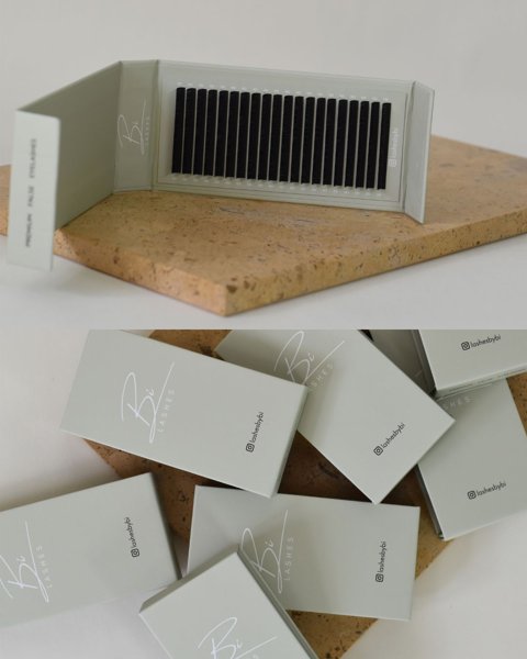 Product image of D Volume lashes - 8 mm, 0.07 (20 Lines)