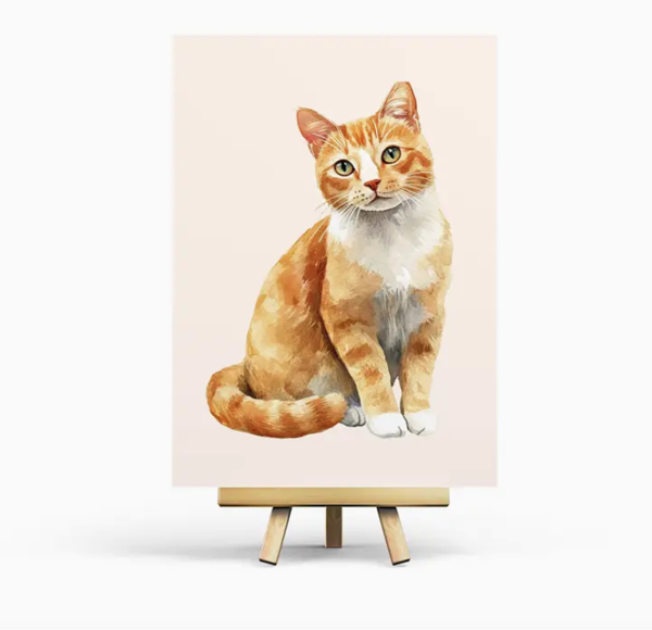 Product image of  Penpaling Paula - Ginger Cat, kortti, A6