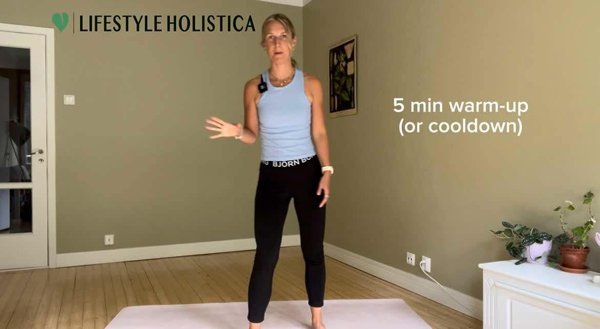 Product image of  5 min warm up - easy to do at home! 💚