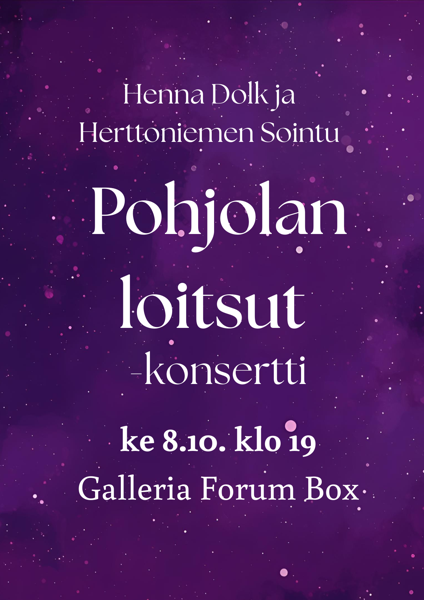 Product image of Pohjolan loitsut -konserttilippu 8.10.2025