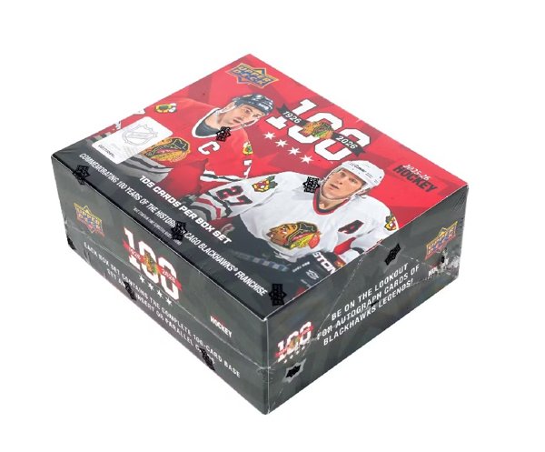 Product image of 2025-26 Upper Deck Chicago Blackhawks Centennial Hockey Box Set
