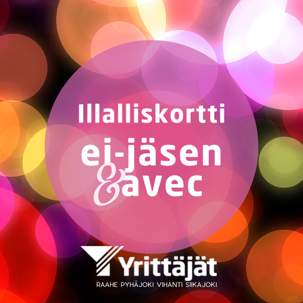 Product image of  Illalliskortti, ei-jäsen ja avec