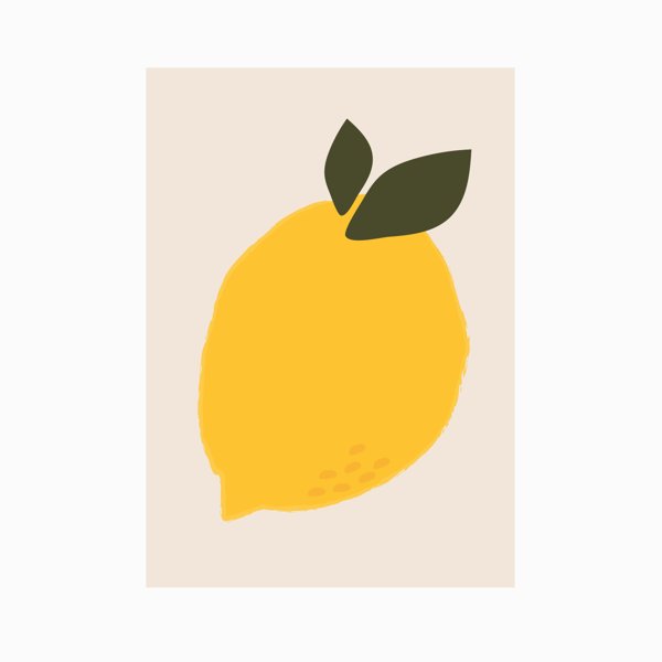 Product image of  Pilkkuraita - Sitruuna, A6