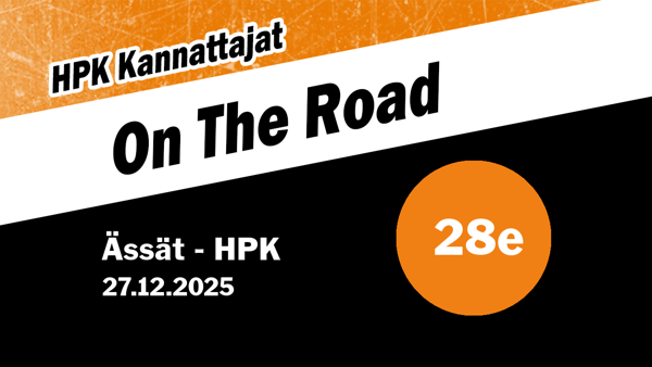 Product image of  Kannattajamatka Poriin 27.12.2025 /ei Jäsen