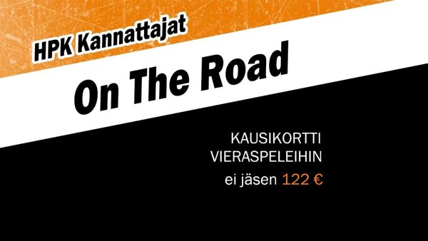 Product image of  Kannattajamatkat 2025-2026 kausimaksu / ei jäsen