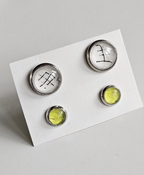 Product image of  Korvakoru duo Art nappikorvakorut