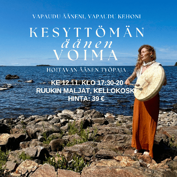 Product image of  KESYTTÖMÄN ÄÄNEN VOIMA - ke 12.11.25 Kellokoski