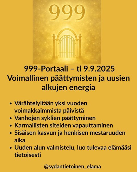Product image of  999-energiaportaalin energiahoito 9.9.2025 tallenne