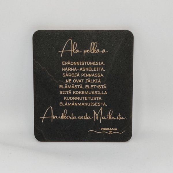 Product image of  Runomagneetti - Älä pelkää (musta)