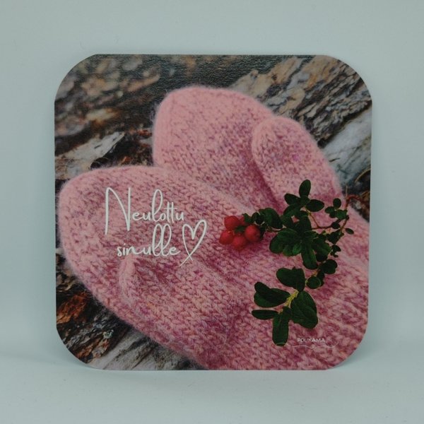 Product image of  Runokortti 10x10 cm - Neulottu sinulle