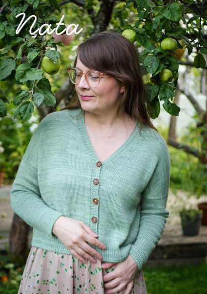 Product image of  Nata-neuletakki, suomenkielinen ohje