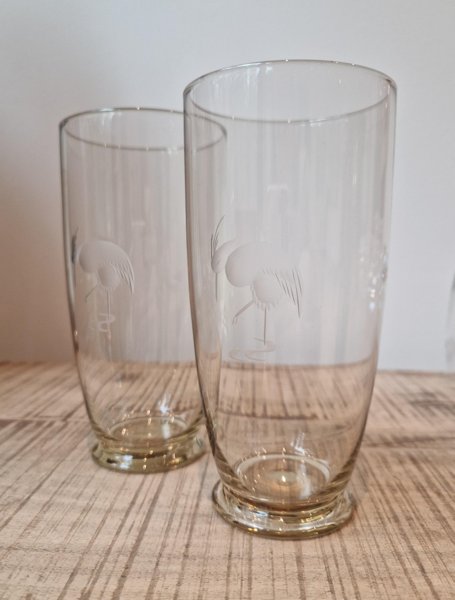 Product image of  Vanhat korkeat juomalasit, 2kpl