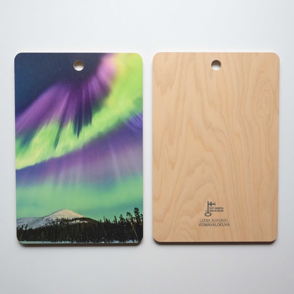 Product image of  Leikkuulauta - revontulet Ylläs