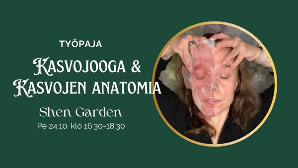 Product image of Kasvojooga & kasvojen anatomia pe 24.10. klo 16:30-18:30