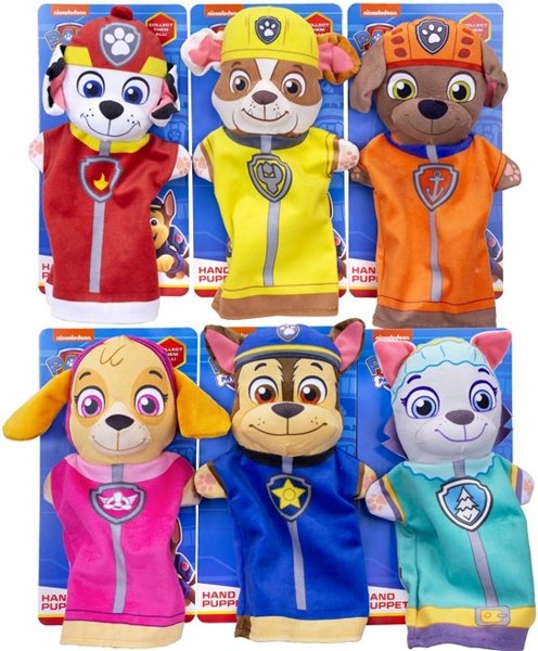Product image of  Paw Patrol - Kasinukkepehmo (6 erilaista, 14x26,5 cm) Rekku