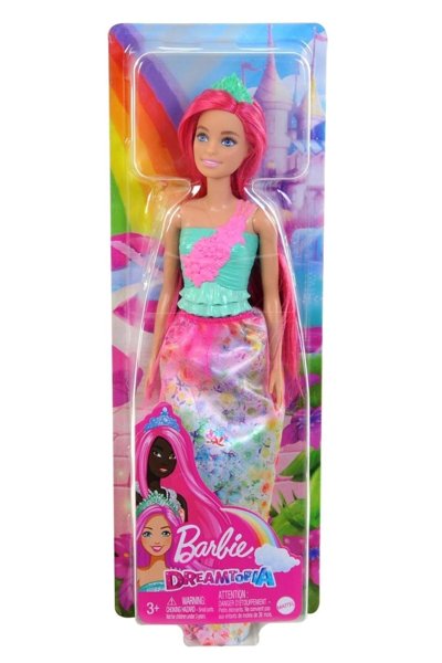Product image of  Barbie Dreamtopia doll with pink hair 11x32,5cm